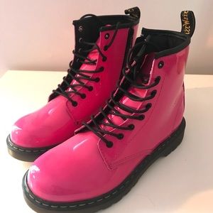 Pink Dr. Martens